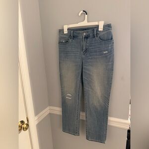 Chicos So Slimming Girlfriend Slim Leg Crop Jeans